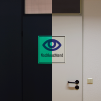 Vorschau: Ansicht der reflektierenden Ausführung Vorschau: Ansicht der reflektierenden Ausführung