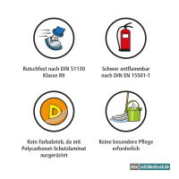 Vorschau: Bodenkleber für Lern- und Bewegungspfade - Vorgeschriebene Fahrtrichtung rechts - Verkehrszeichen VZ-209 - BWP-02-55 – Verkehrserziehung Vorschau: Bodenkleber für Lern- und Bewegungspfade - Vorgeschriebene Fahrtrichtung rechts - Verkehrszeichen VZ-209 - BWP-02-55 – Verkehrserziehung
