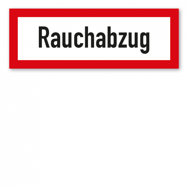 Brandschutzschild Rauchabzug