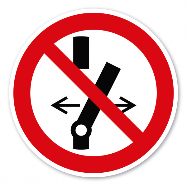 Verbotszeichen Schalten verboten – ISO 7010 - P031