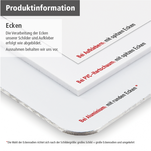 Warnschild / Textschild Betriebsraum