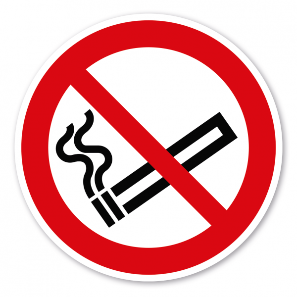 Verbotszeichen Rauchen verboten – ISO 7010 - P002
