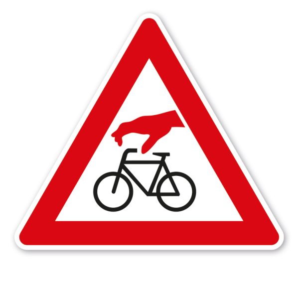 Verkehrsschild Achtung Fahrraddiebe – VZ-PR-166