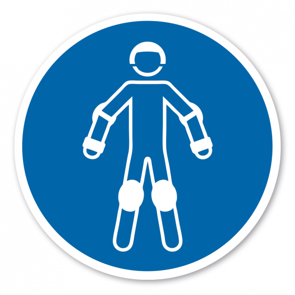 Gebotszeichen Schutzausrüstung für Rollsport benutzen – ISO 7010 - M049