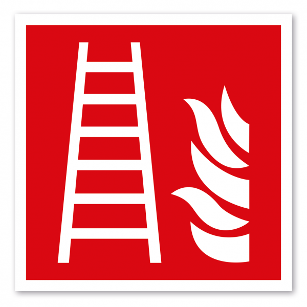 Brandschutzzeichen Feuerleiter - ISO 7010 - F003