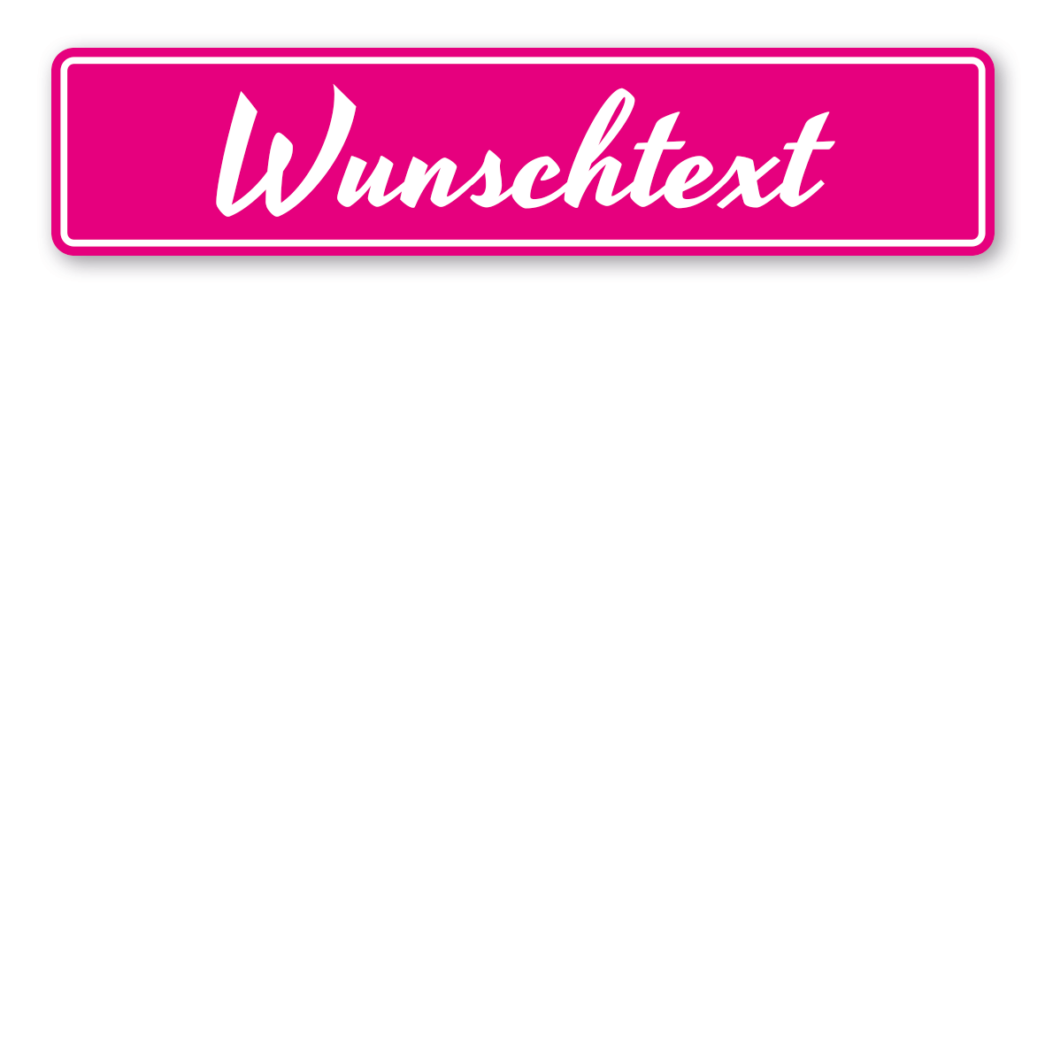 LKW-IND-01-E-Ihr-Wunschtext-pink-Schrift-Retro