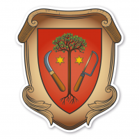 Maibaumschild / Zunftwappen Gärtner Wappen A MAIA48