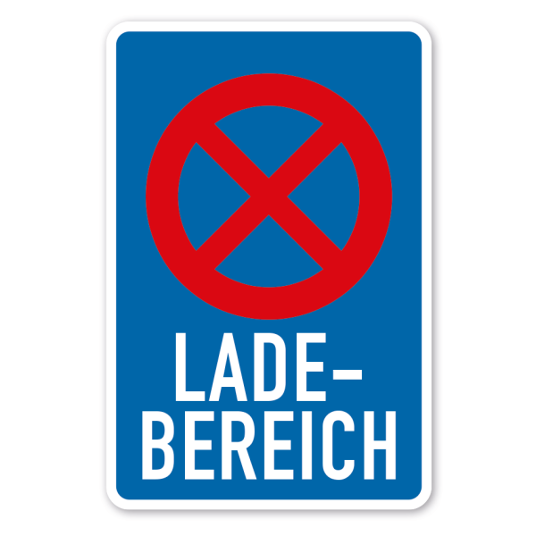 Verkehrsschild Ladebereich – VZ-230