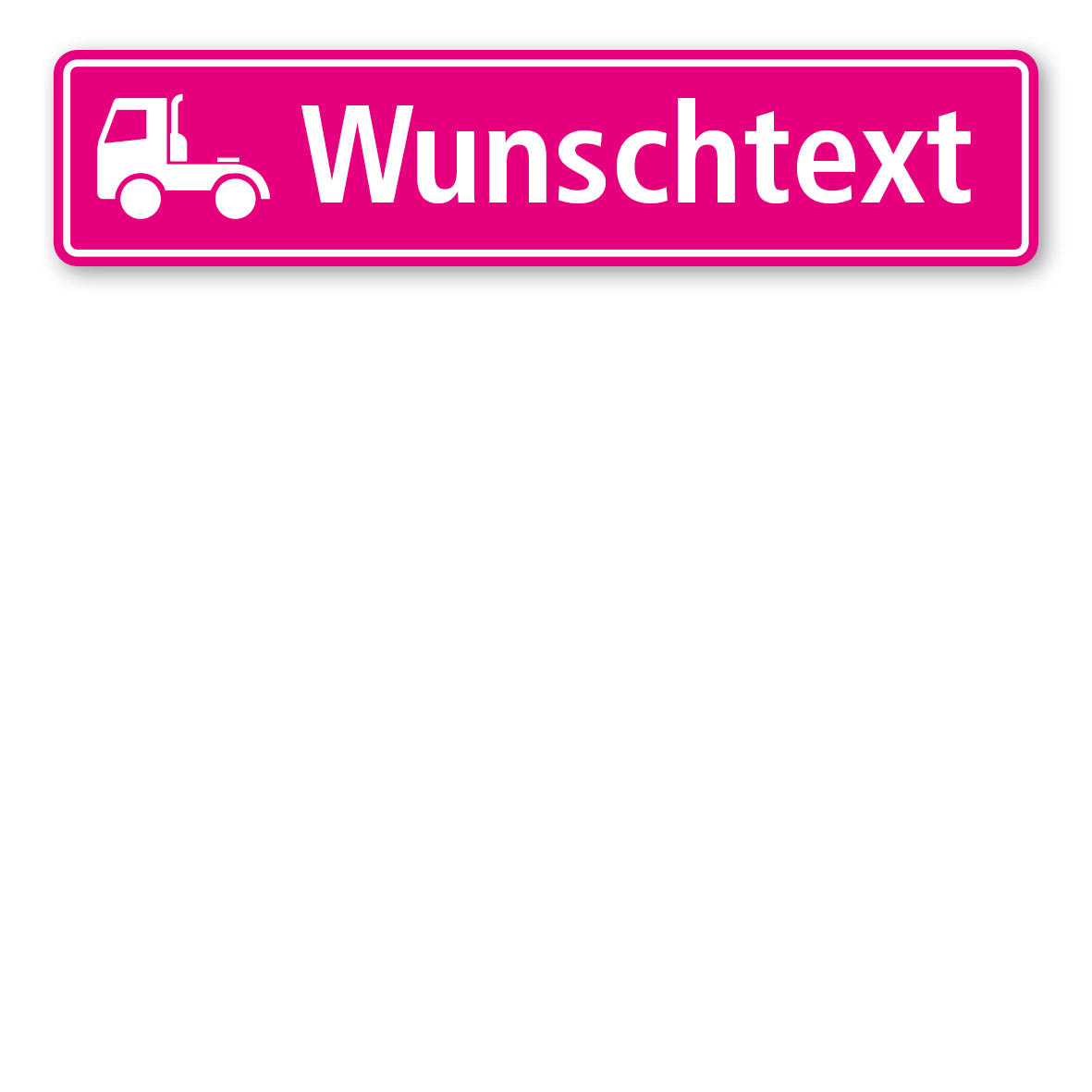 LKW-IND-03-Ihr-Wunschname-pink-LKW-Schrift-normal
